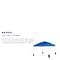 Flash Furniture 10'x10' Blue Pop Up Canopy Tent with Wheeled Case JJ-GZ1010PKG-BL-GG - alternate 4